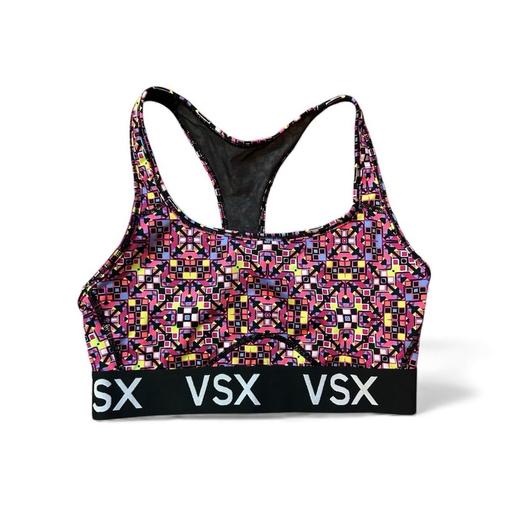 VSX Victoria’s Secret Women's Multicolor Sports Bra Sz M